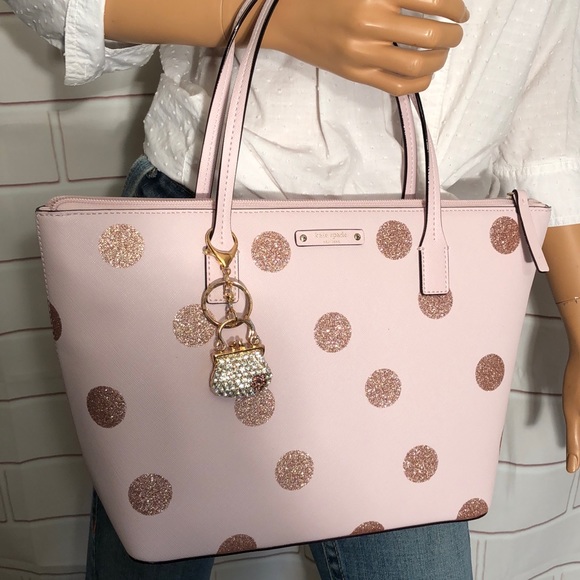 kate spade Handbags - NWT Kate Spade polka dot tote bag